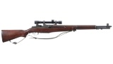 Winchester M1C Style Garand Rifle with USMC Kollmorgen Scope