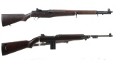 Two U.S. Military Semi-Automatic Longarms