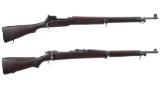 Two U.S. Military Bolt Action Rifles