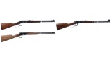 Three Pre-64 Winchester Model 94 Lever Action Carbines