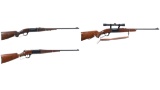 Three Savage Model 1899 Lever Action Rifles