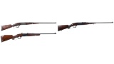 Three Savage Model 99 Lever Action Rifles