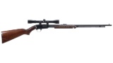 Winchester Model 61 Slide Action Rifle in .22 WMRF with Scope