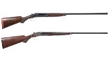 Two L. C. Smith/Hunter Arms Double Barrel Shotguns