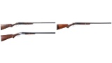 Three L. C. Smith/Hunter Arms Double Barrel Shotguns