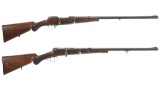 Two European Bolt Action Sporting Rifles