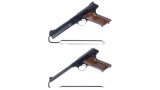 Two Colt Semi-Automatic Pistols