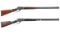 Two Marlin Model 1881 Lever Action Rifles