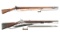 Two Civil War Era Austrian Percussion Long Guns with Bayonets