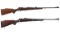 Two Winchester Model 70 Bolt Action Rifles