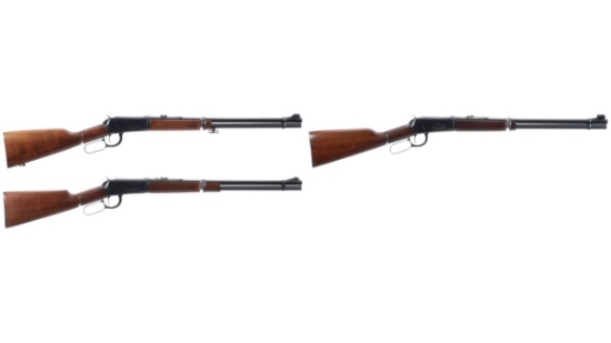 Three Winchester Model 94 Lever Action Carbines