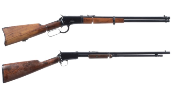 Two Winchester Long Guns