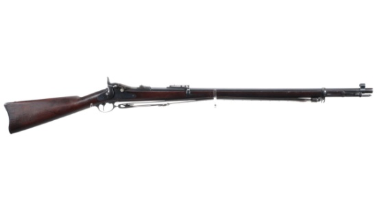 U.S. Springfield Model 1888 Trapdoor Rifle with Ramrod Bayonet