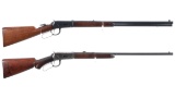 Two Winchester Model 1894 Lever Action Rifles