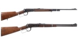 Two Winchester Lever Action Long Gun