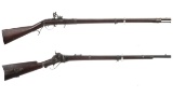 Two U.S. Martial Breech Loading Rifles