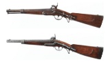 Two Austrian Model 1851 Rifled Carbines