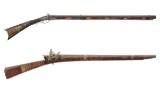 Two Antique Muzzleloading Rifles