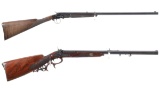 Two European Single Shot Rifles