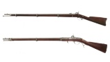 Two U.S. Martial Percussion Rifles