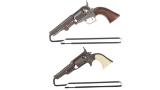 Two Colt Percussion Revolvers