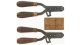 Colt 1855 Rifle .56 and .64 Bullet Molds, Box of .56 Ammunition