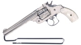 Smith & Wesson .44 DA First Model Revolver with Pearl Grips