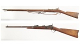 Two U.S. Springfield Trapdoor Long Arms