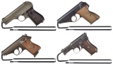 Four European Handguns