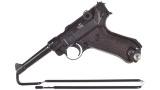 DWM 1938 Dated Luger Semi-Automatic Pistol