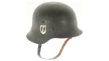 German 1942 Pattern Stahlhelm with 