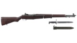 U.S. Springfield Armory M1 Garand Rifle with Bayonet