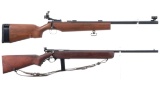 Two U.S. Marked Bolt Action Target Rifles