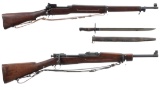 Two U.S. Bolt Action Rifles with Slings