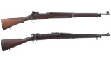 Two U.S. Military Bolt Action Rifles