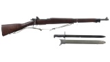 U.S. Remington 1903A3 Springfield Bolt Action Rifle with Bayonet