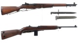 Two U.S. Military Semi-Automatic Longarms