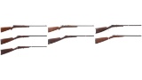 Seven Winchester Rimfire Rifles