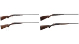 Four Double Barrel Shotguns