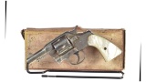 Colt New Army & Navy Revolver with Pearl Grips and Box