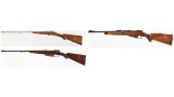 Three European Bolt Action Sporting Rifles