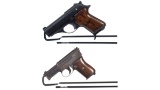 Two European Semi-Automatic Handguns