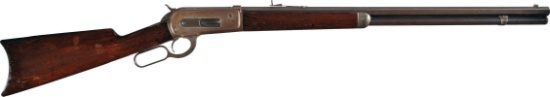 Antique Casehardened Winchester Model 1886 Lever Action Rifle
