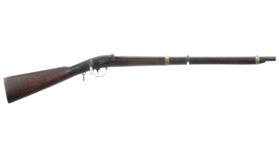 N.P. Ames Jenks Mule Ear Percussion Saddle Ring Carbine