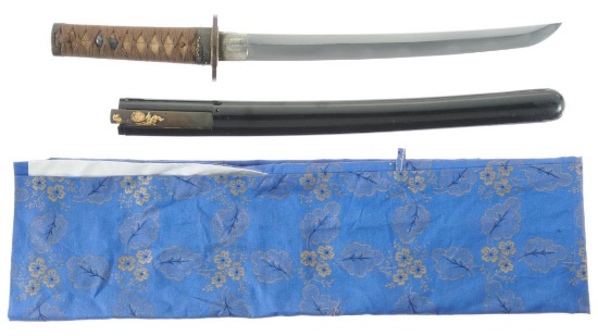 Signed Japanese Tanto-Length Knife