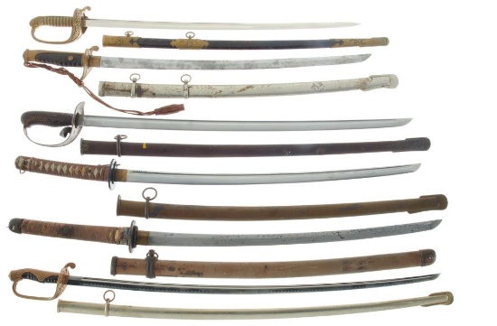 Six Japanese Swords