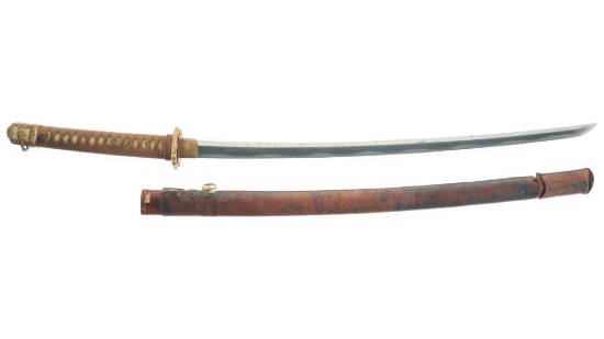 Signed Japanese Shin Gunto Sword