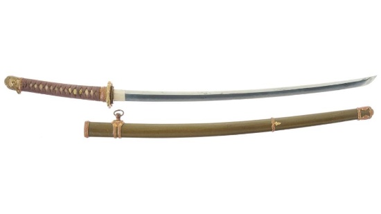 Japanese Shin Gunto Pattern Sword