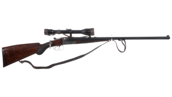 Factory Engraved Emil Kerner & Sohn Cape Gun with Scope