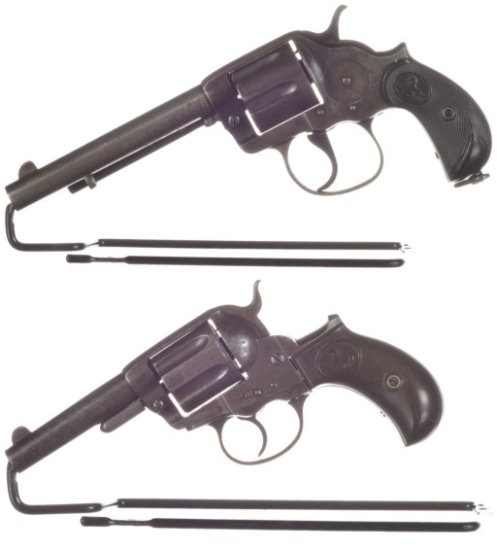 Two Colt Double Action Revolvers